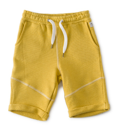 sweat shorts - geel- Little Label