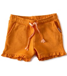 fancy meisjes sweatshorts -orange- Little Label