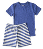 zomer pyjama - blue stripe 