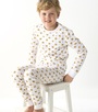 model foto pyjama wit tiger Little Label